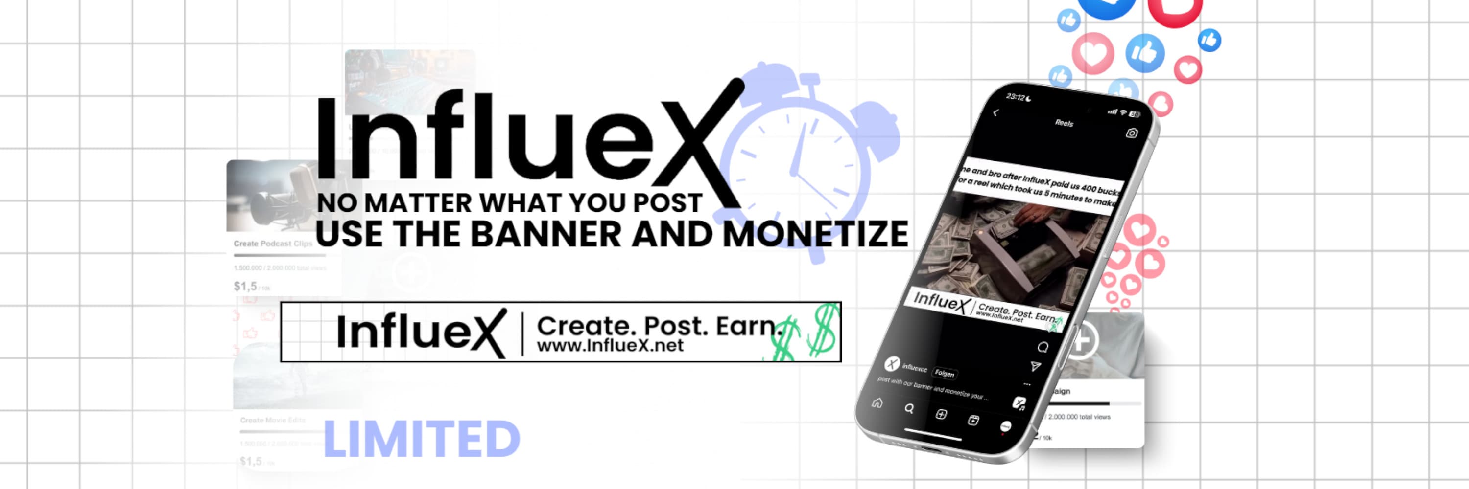 PROMO: Post Anything and Earn!